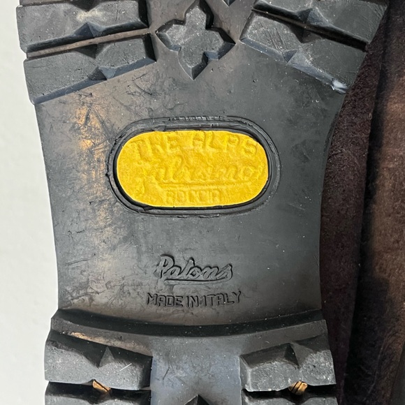 Calzaturificio The Alps By Fabiano Brown Leather Hiking Boots Womens size 8.5 N - Picture 12 of 13